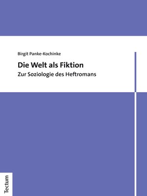 cover image of Die Welt als Fiktion